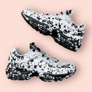 Cav Empt Black and White Sneakers